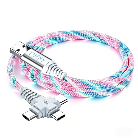 3IN1 Multi Ports LED Colorful