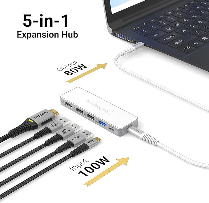 Compact 5-in-1(Silver White)