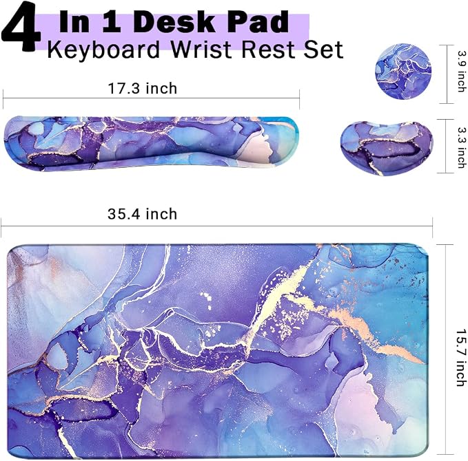 Purple Blue Marble