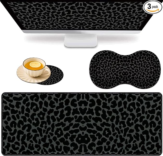 Black Leopard Print