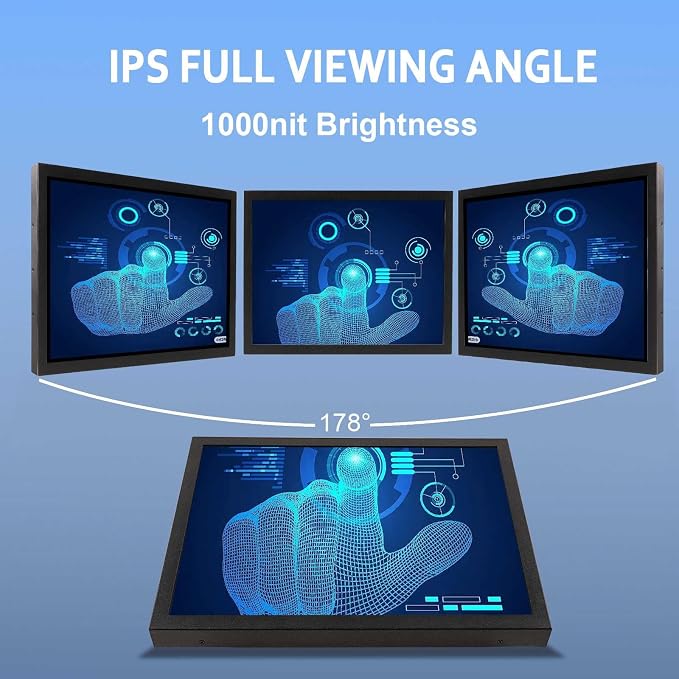 15'' 1024x768 1000nits Touch Monitor