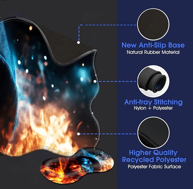 14 Flaming Skull