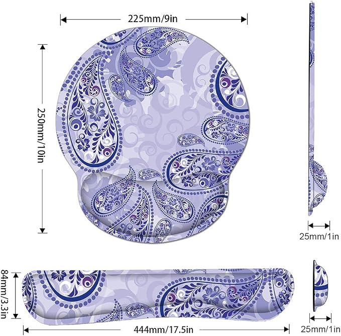 Purple Paisley