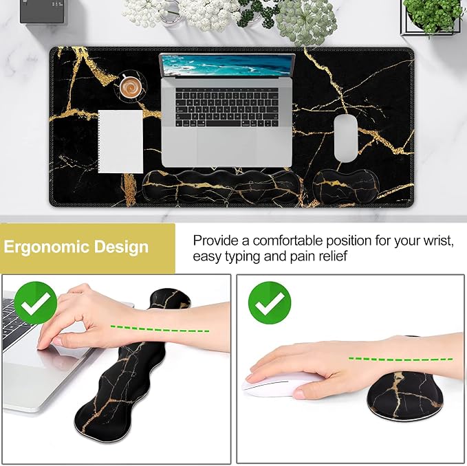 Black Gold Marble