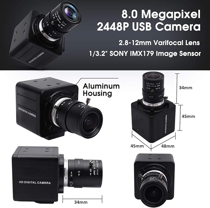 8MP 2.8-12mm Zoom Lens