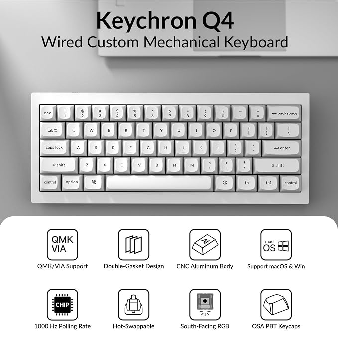 White (Gateron G Pro Blue Switch)
