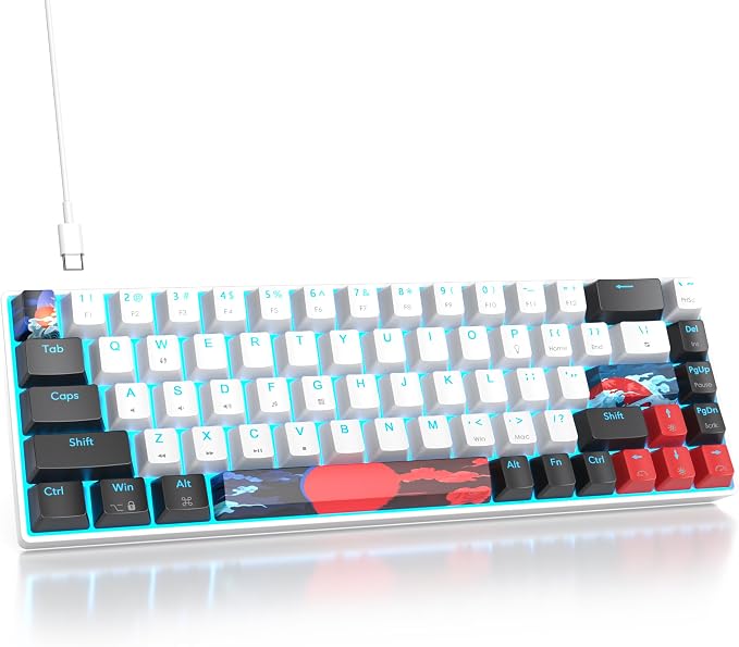 68 White-Ice Blue