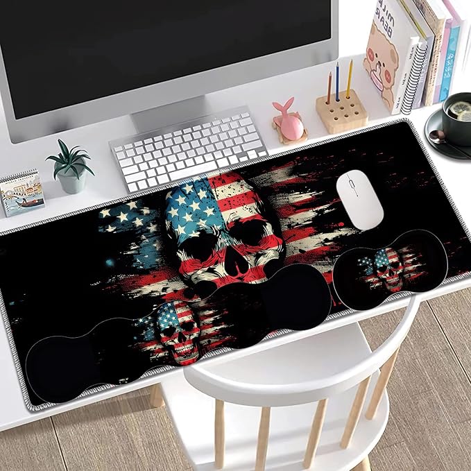American Flag Skull