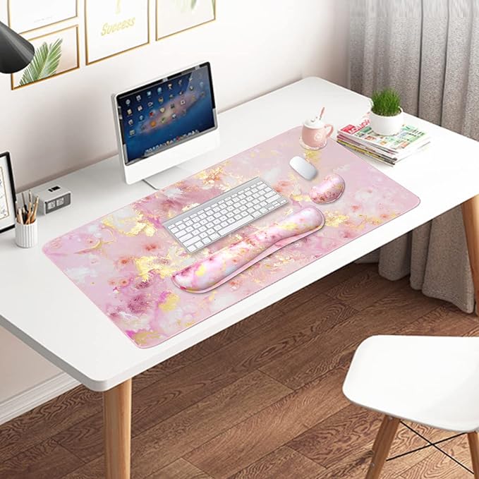 Pink Gold Marble