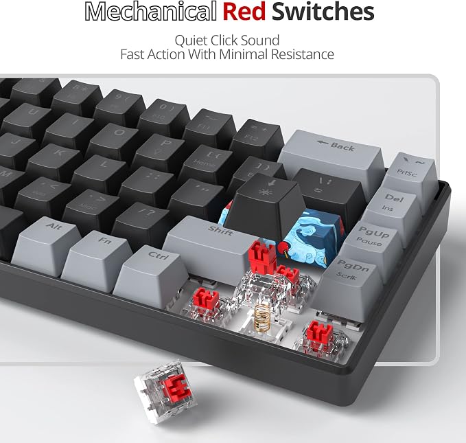 68 Dark/Red Swicth