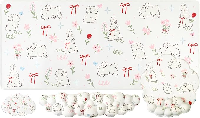 Cute White Bunny