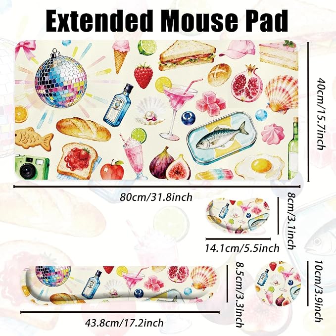 Multicolour Food Pattern