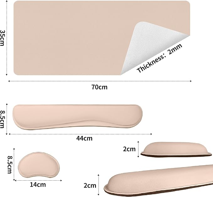 Beige-wrist Rest