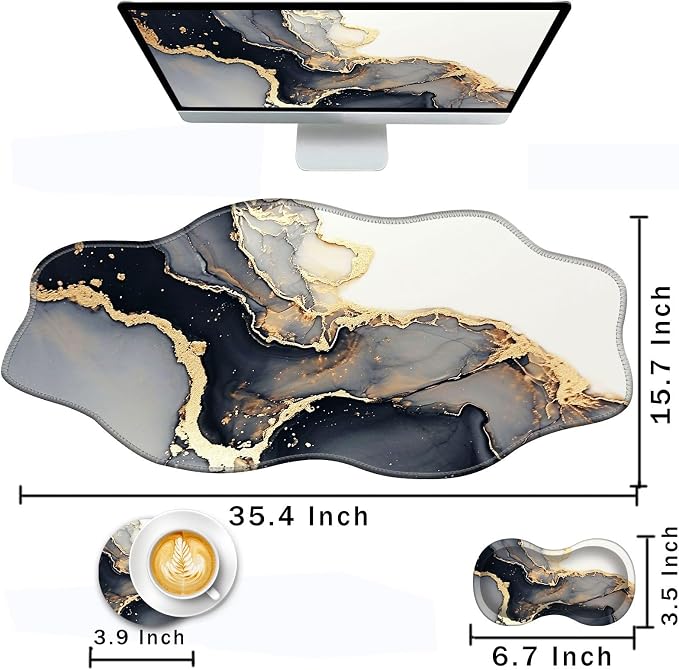 Black Gold Marble