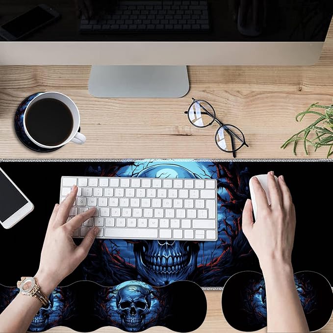 Blue Skull Moon