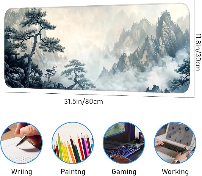 Mountain ink painting