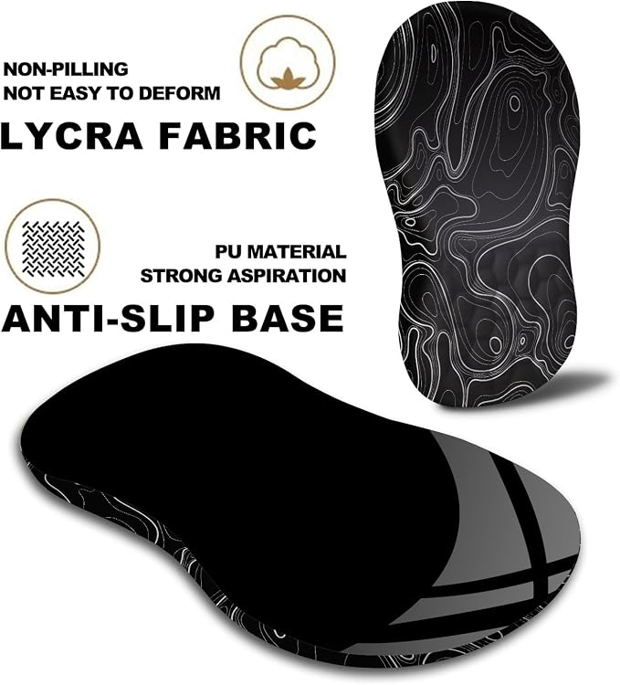 022-Topographic Map Black