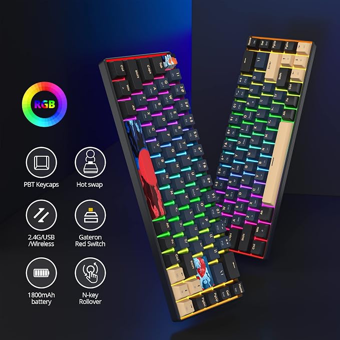 Blue samurai 68-Yellow Switch