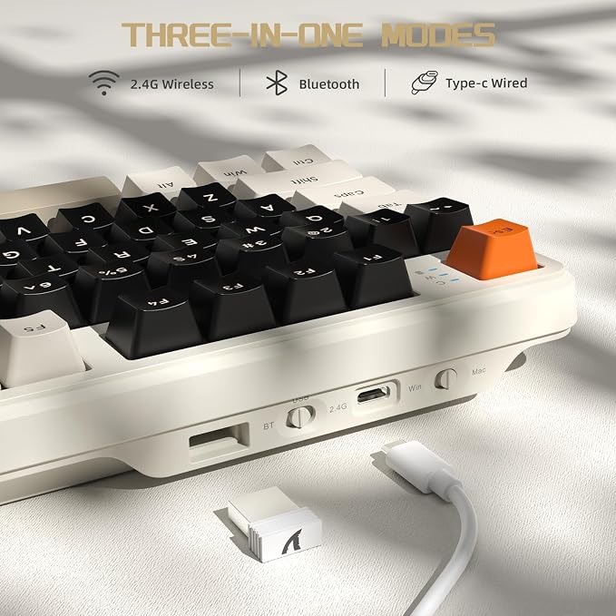 White&8 Keys