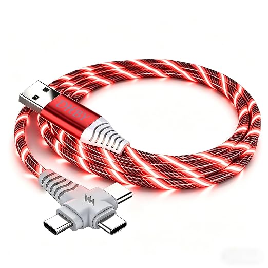 3IN1 Multi Ports LED Red