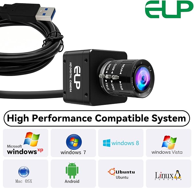 USB3.0 20Pin 3X Zoom