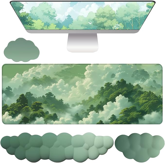 4pcs Green Sky