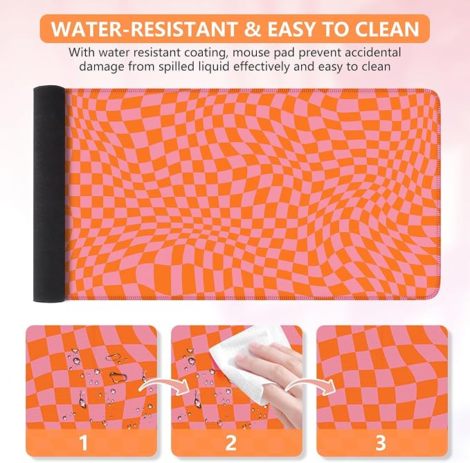Orange Checkered