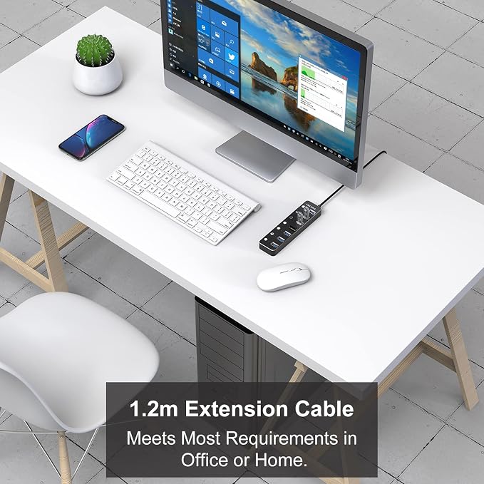USB HUB 7 PORTS