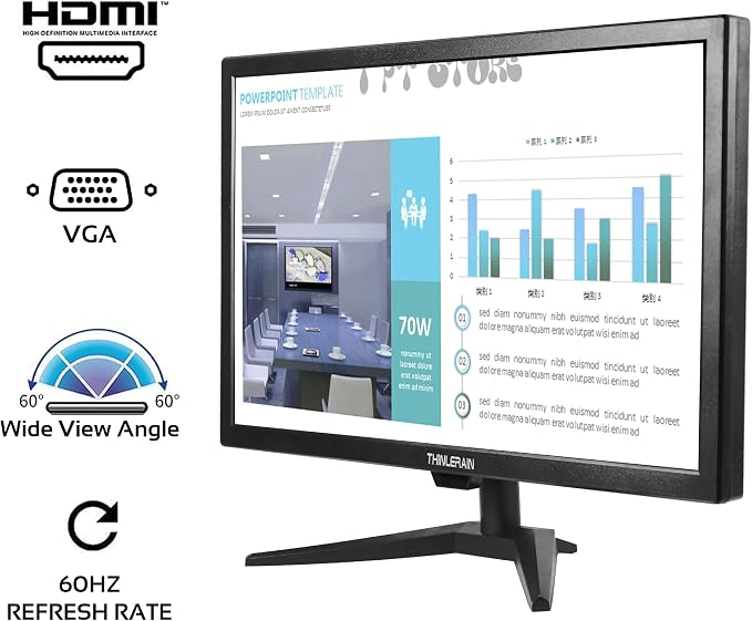 20 inch monitor-Black