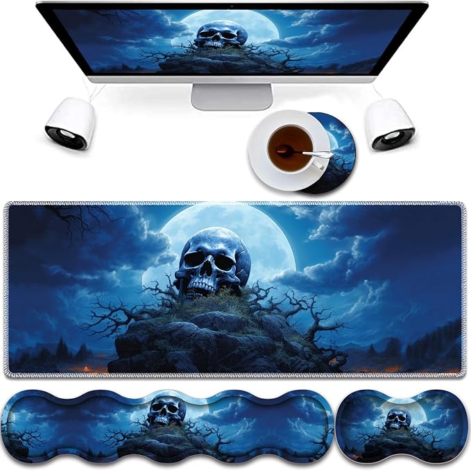 Blue Skull Moon