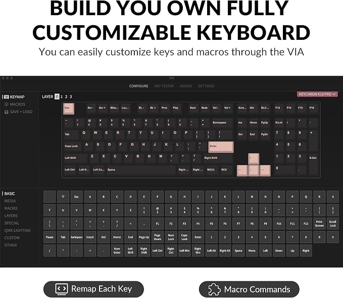 Hot-swap Keychron K Pro Red Switch