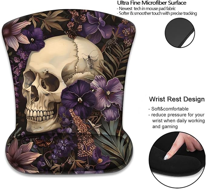 Flowers and Skulls