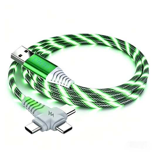 3IN1 Multi Ports LED Green