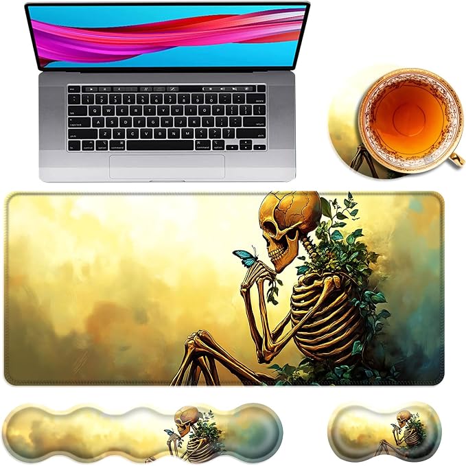 Skeleton and Butterfly