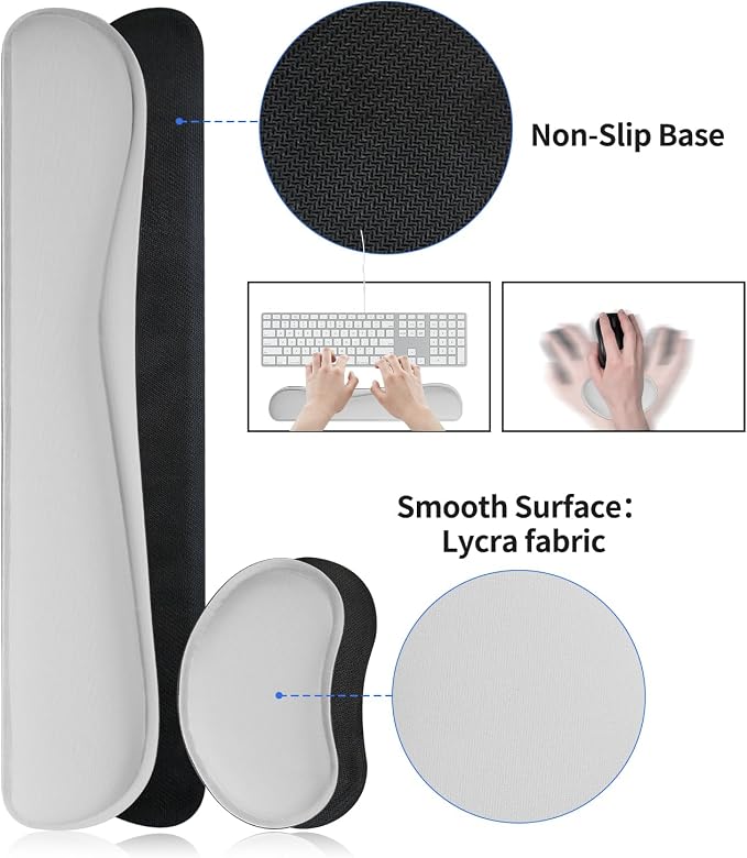 Light Grey-wrist Rest