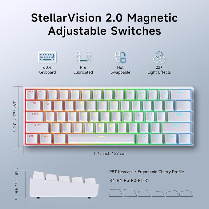 60Pro-White TTC Uranus Switch