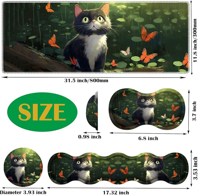Butterfly and Cat
