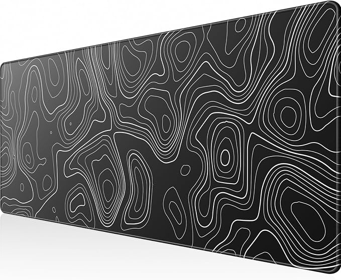 Black Topographic