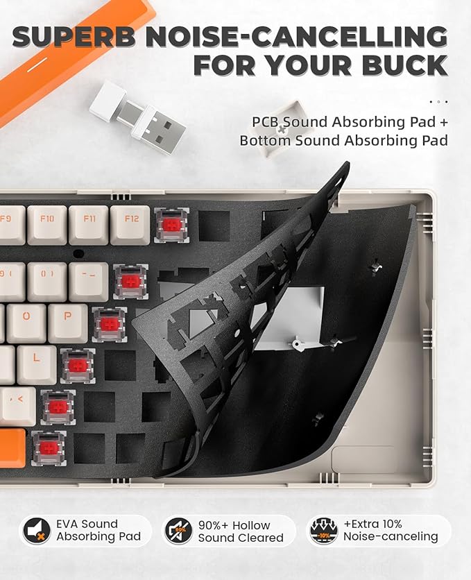 Off-white & Orange/Red Switch