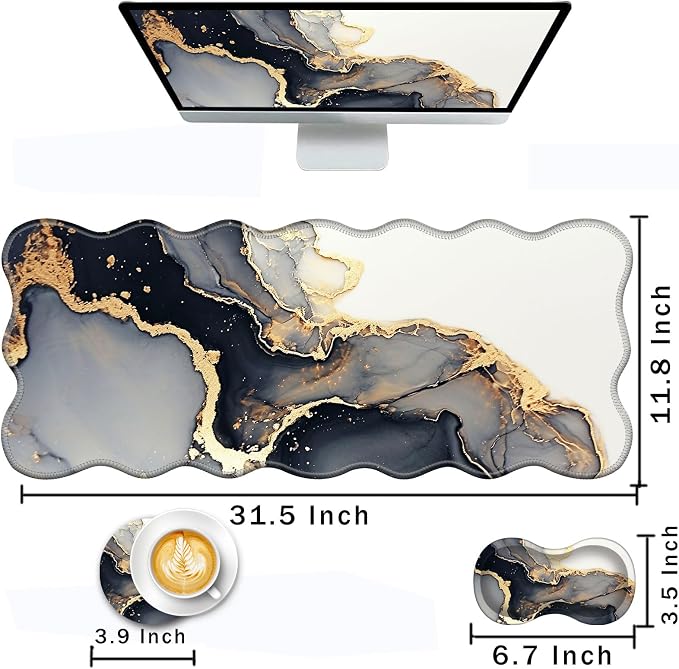 Black Gold Marble