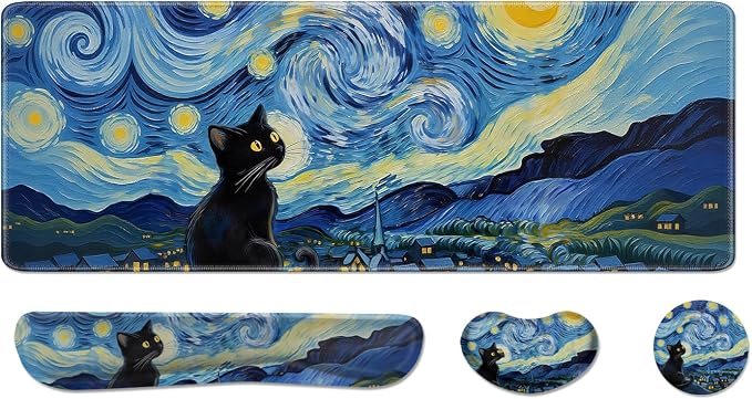 Starry Night Cat