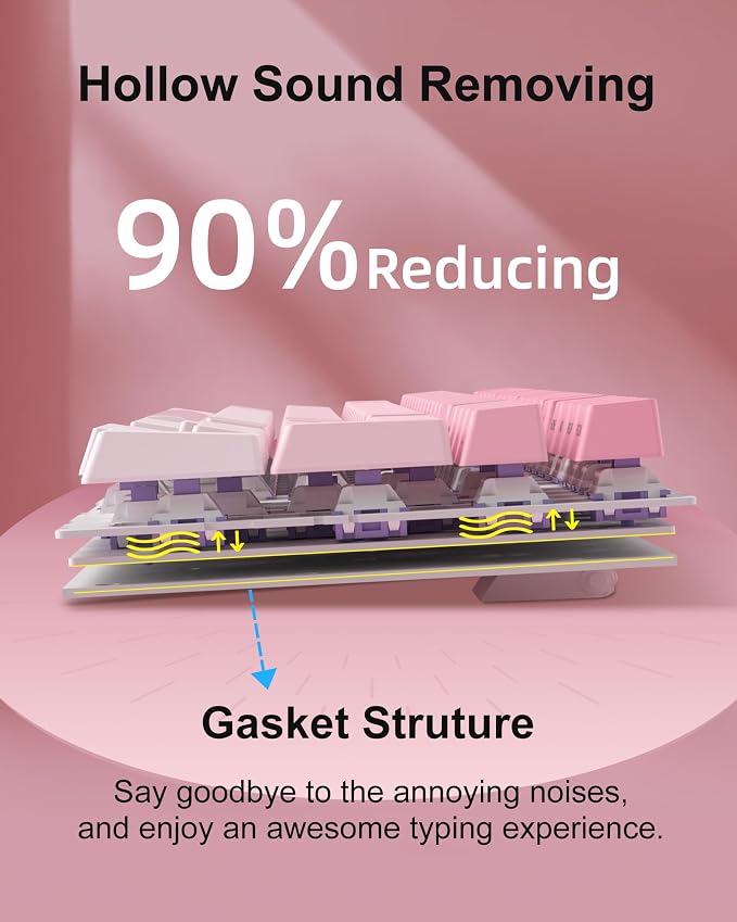 Pink & White / Violet Switch