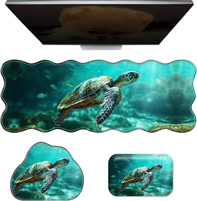 Blue Sea Turtle