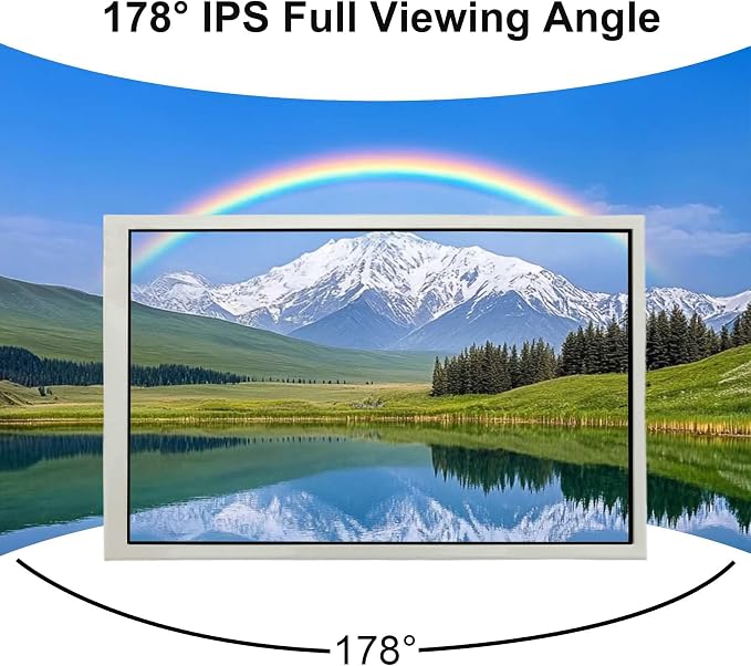 7'' LCD White