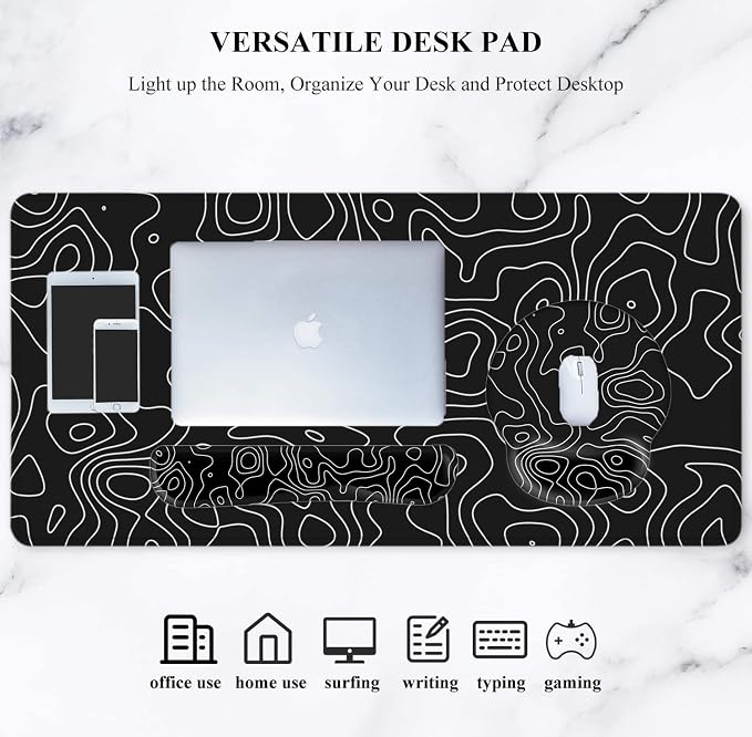 Black Topographic