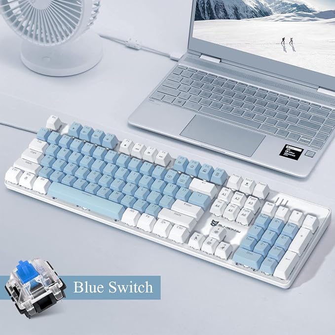 Blue Switch blue&white Color