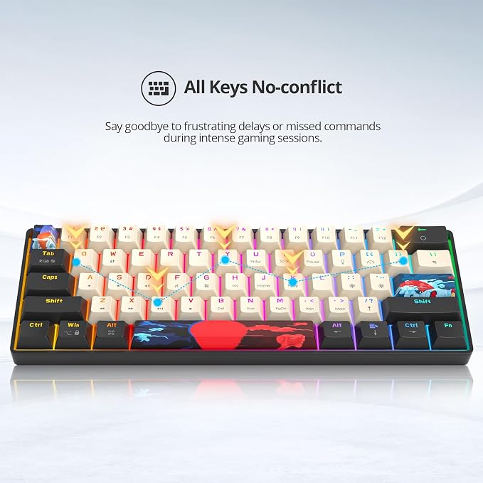 61 Carbon/Red Switch
