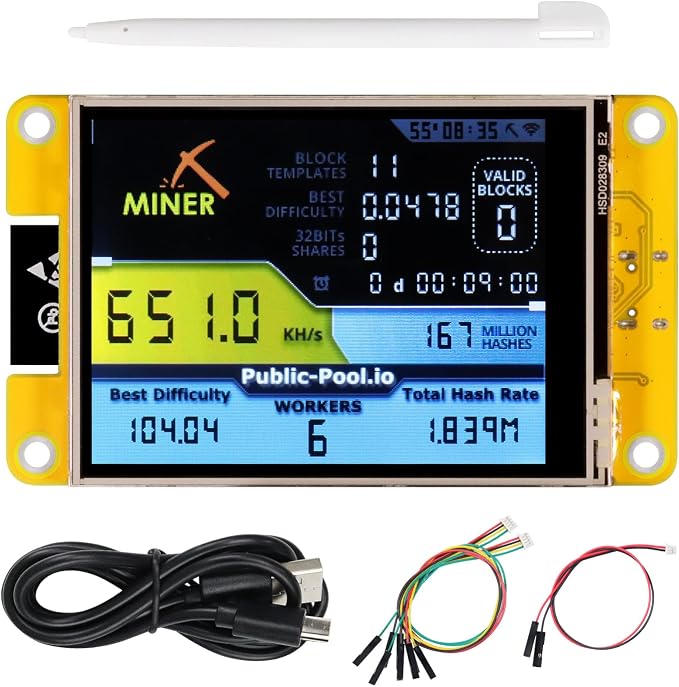 2.8 Inch ST7789 TN Touch