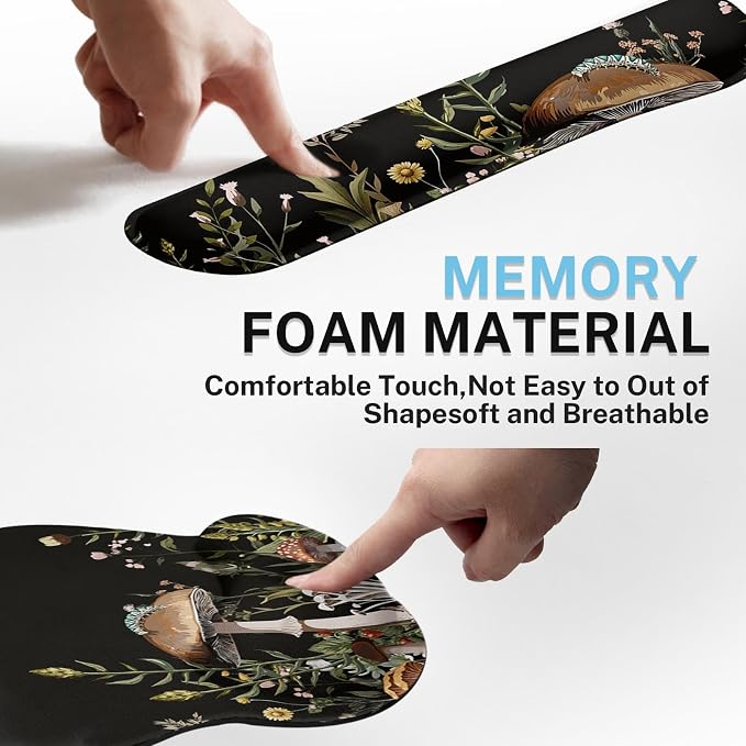 Black Mushroom Floral