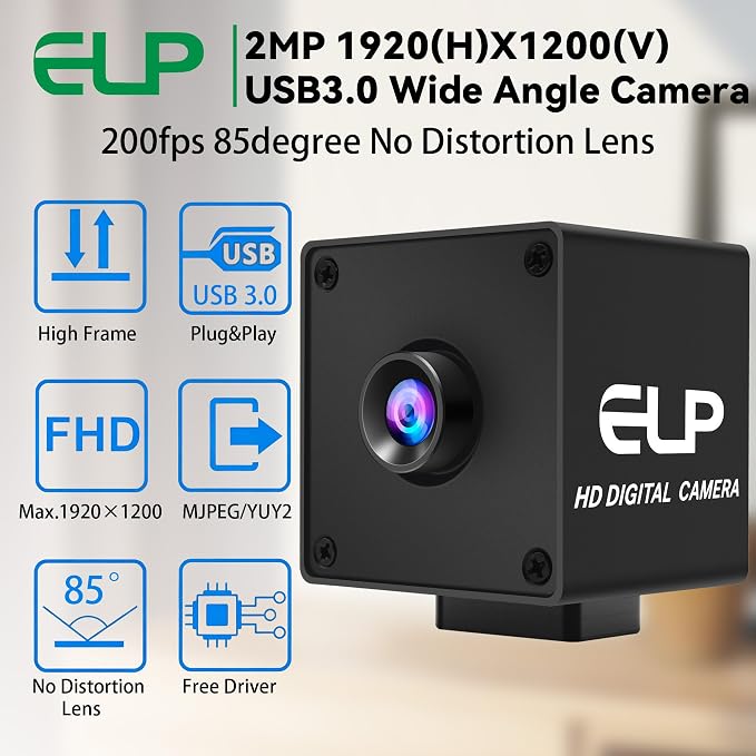 83degree no distortion lens